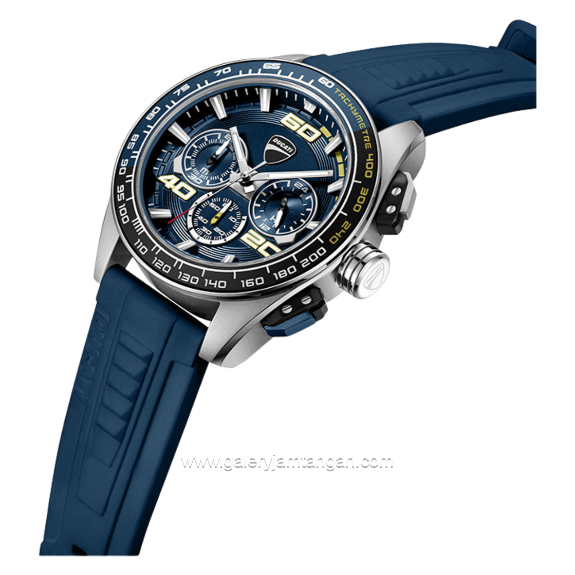 DUCATI DTWGO0001705 DT011 Chronograph Blue Silicone Strap