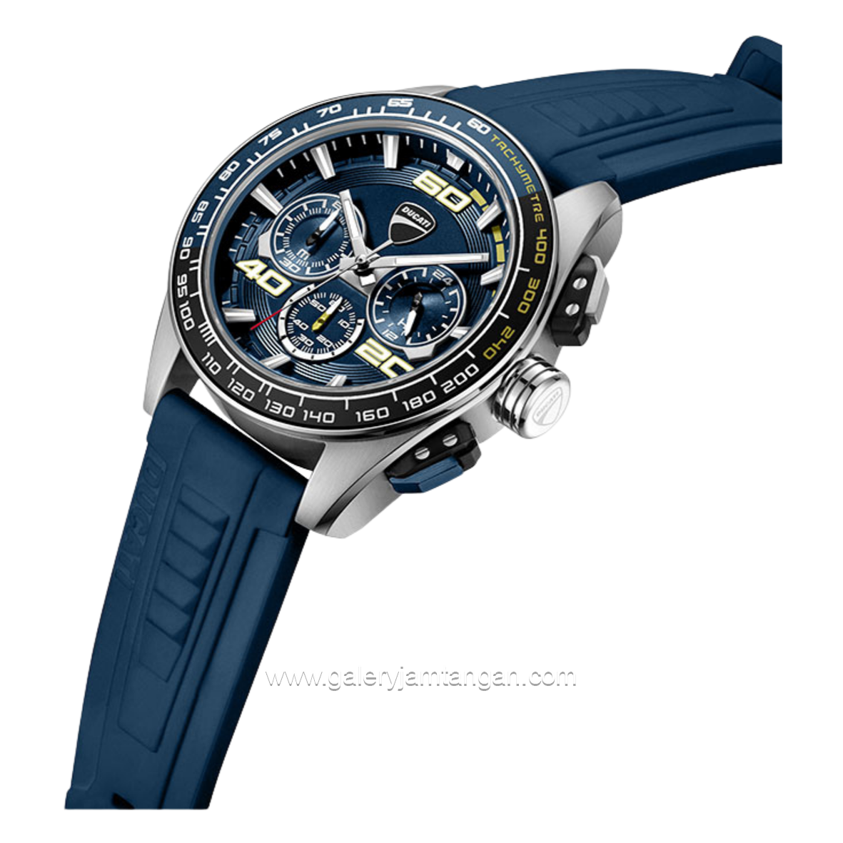 DUCATI DTWGO0001705 DT011 Chronograph Blue Silicone Strap
