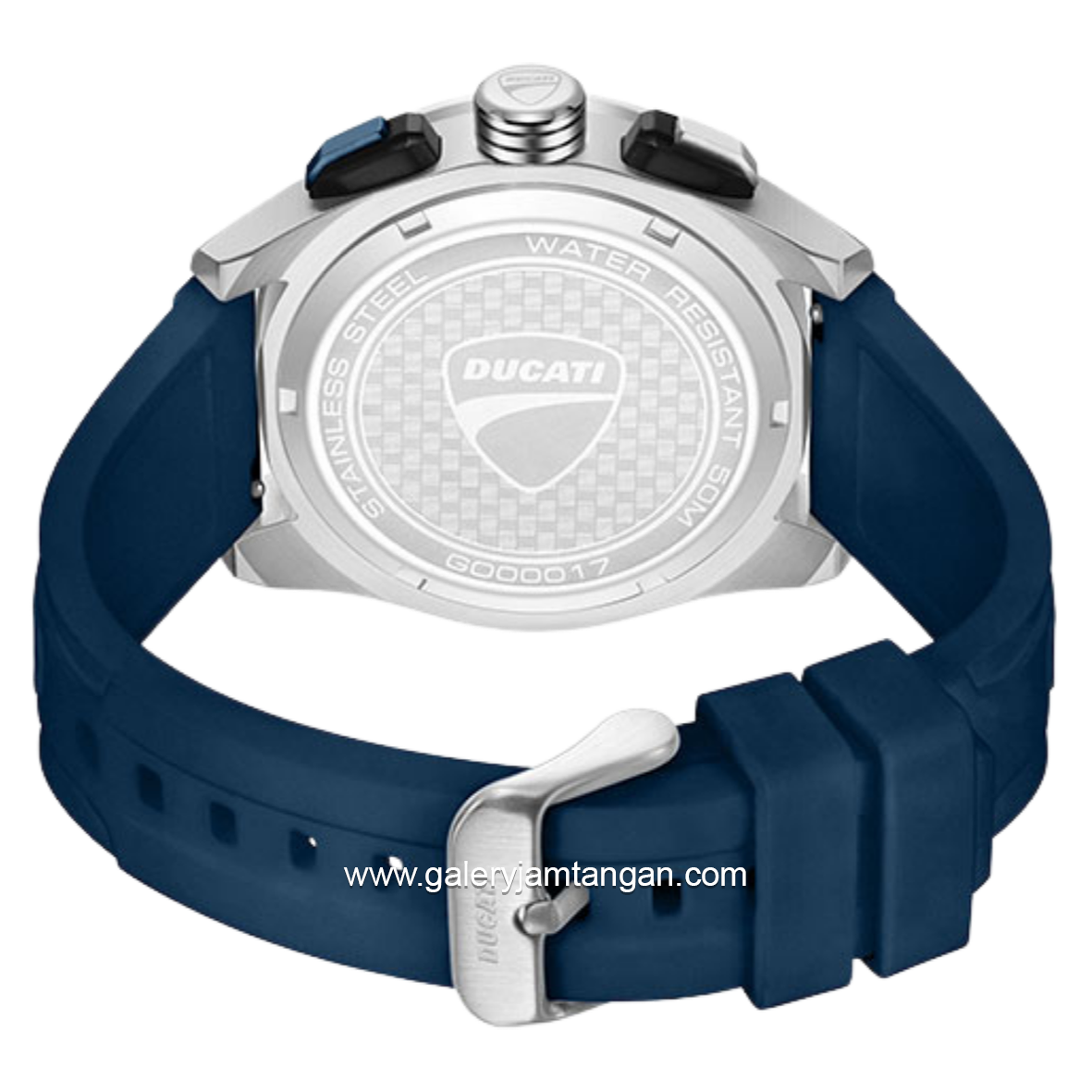 DUCATI DTWGO0001705 DT011 Chronograph Blue Silicone Strap