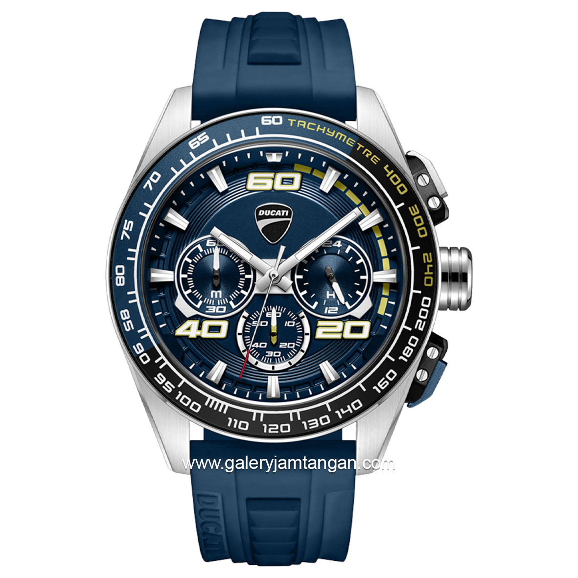 DUCATI DTWGO0001705 DT011 Chronograph Blue Silicone Strap