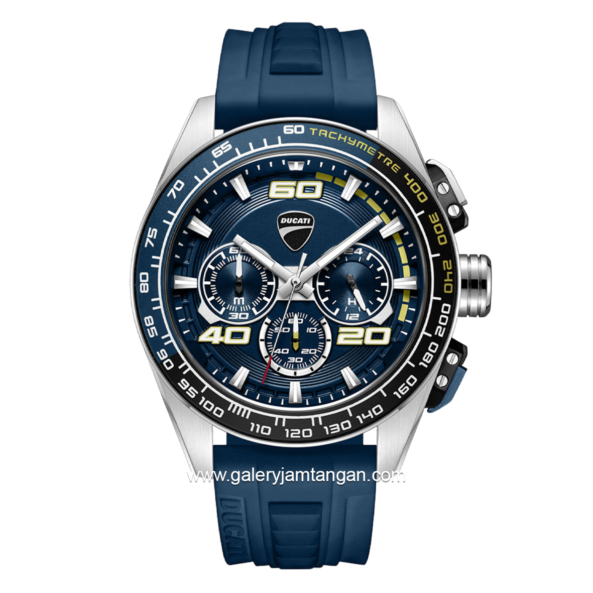 DUCATI DTWGO0001705 DT011 Chronograph Blue Silicone Strap