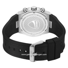 DUCATI DTWGO0003101 STELVIO Chronograph Black Silicone Combi Nylon Strap