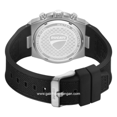 DUCATI DTWGC0002004 DT014 Chronograph Black Silicone Combi Nylon Strap