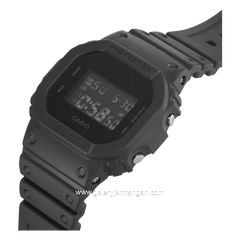 G-SHOCK DW-5600UBB-1DR Full Black Digital Rubber Strap