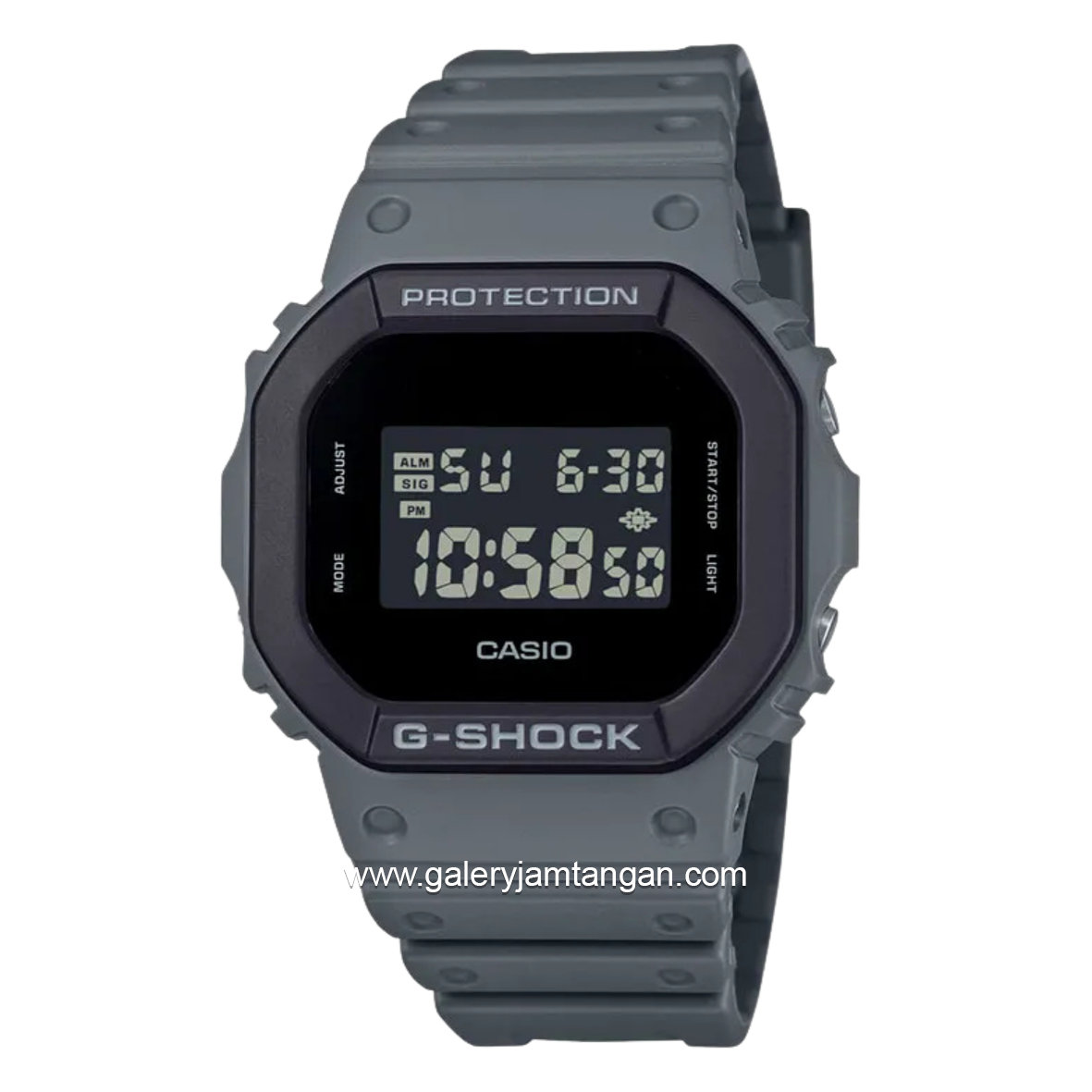 G-SHOCK URBAN UTILITY DW-5610UU-8DR Dark Gray Digital Resin Strap