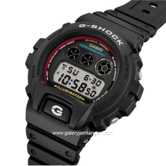 G-SHOCK DW-6900RL-1DR Black List Red Digital Rubber Strap