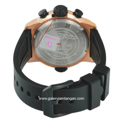 EXPEDITION E 6335 GCRBRBA Chronograph Black Rosegold Rubber Strap