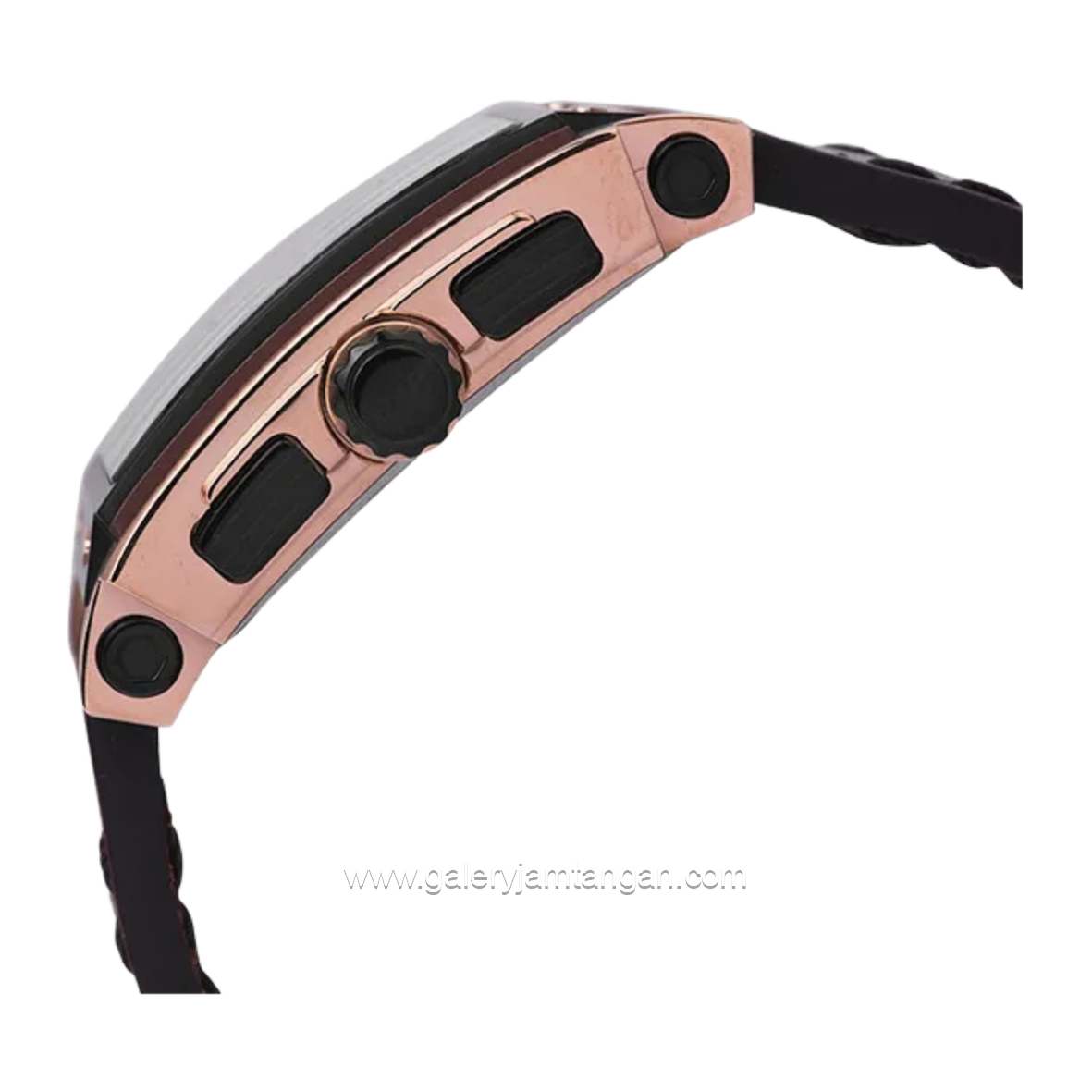 EXPEDITION E 6731 GC Brown Rosegold Chronograph Leather Strap
