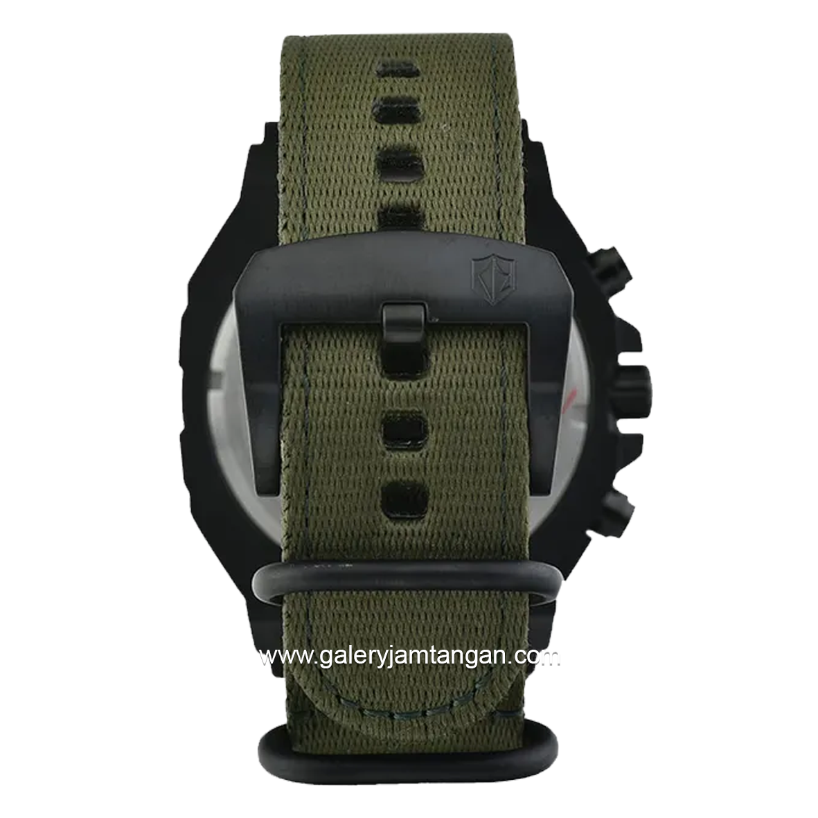 EXPEDITION E 6772 MC Chronograph Army Black Canvas Strap