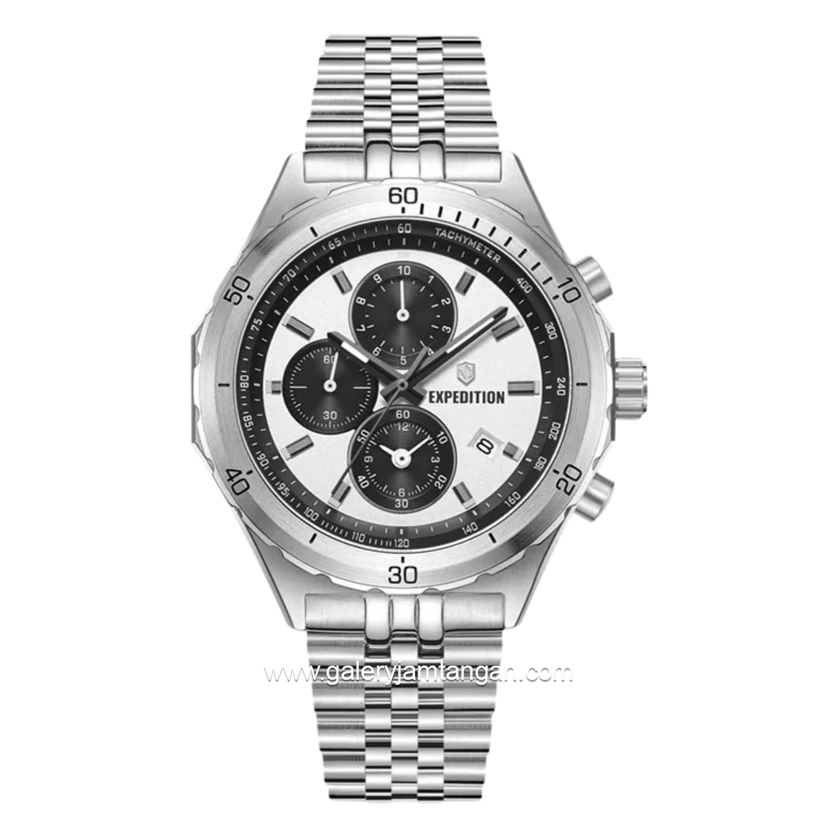 Expedition E 6870 MC Full Silver Stainless Steel