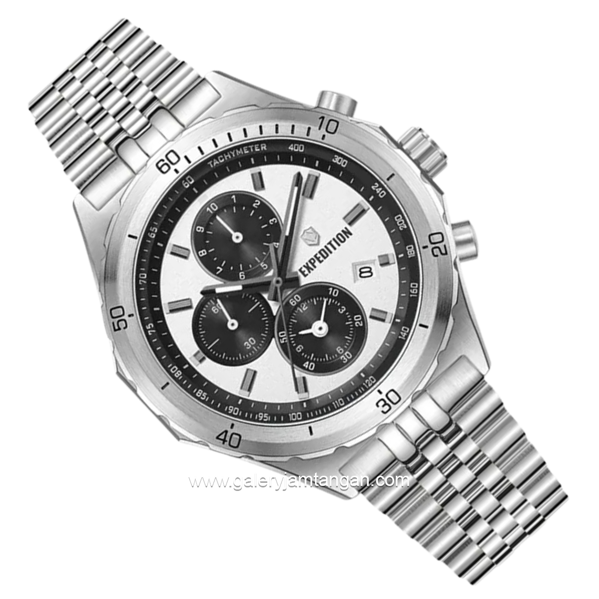 Expedition E 6870 MC Full Silver Stainless Steel