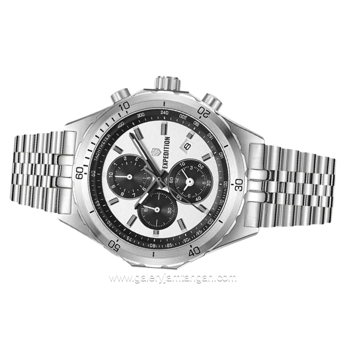 Expedition E 6870 MC Full Silver Stainless Steel