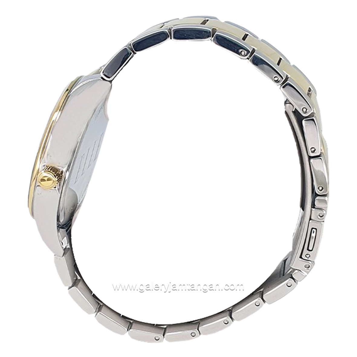 ELLE EL001-1G10B16 Silver Gold Dial White Stainless Steel Strap