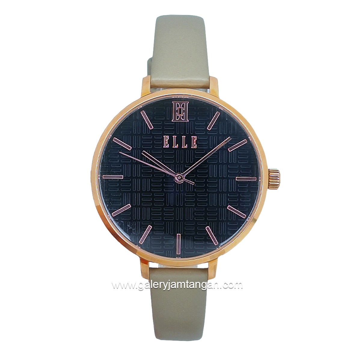 ELLE EL002-1RG03L14 Grey Dial Blue Leather Strap
