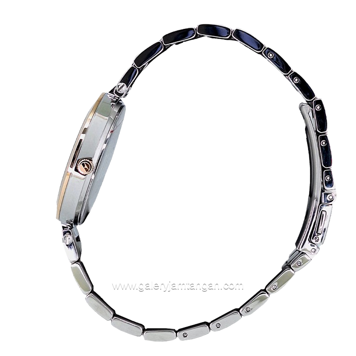 ELLE EL004-1RG02B02 Silver Dial White Stainless Steel Strap