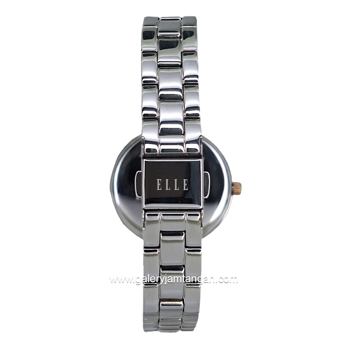 ELLE EL004-1RG02B02 Silver Dial White Stainless Steel Strap
