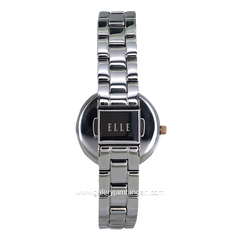 ELLE EL004-1RG02B02 Silver Dial White Stainless Steel Strap