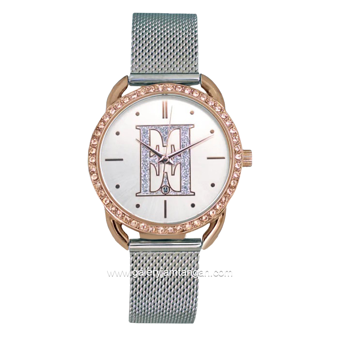 ELLE EL005-1RG02M02 Silver Rosegold Shandrop Strap