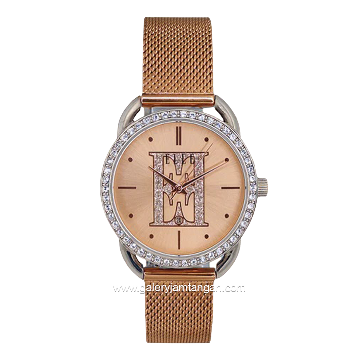 ELLE EL005-1S12M12 Brown Silver Shandrop Strap