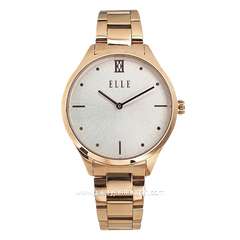 ELLE EL007-1RG02B12 Rosegold Dial White Stainless Steel Strap
