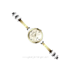 ELLE EL009-3G10B16 Silver Gold Stainless Steel