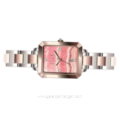 ELLE EL010-3SRG11B18 Silver Pink Stainless Steel