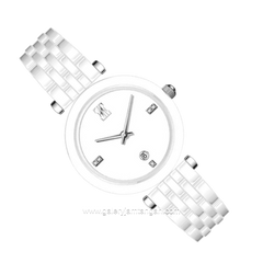 ELLE EL011-3CE01C01 White Ceramic Strap