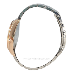 ELLE EL001-1RG02B02 Silver Rosegold Dial White Stainless Steel