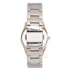 ELLE EL001-1RG02B02 Silver Rosegold Dial White Stainless Steel
