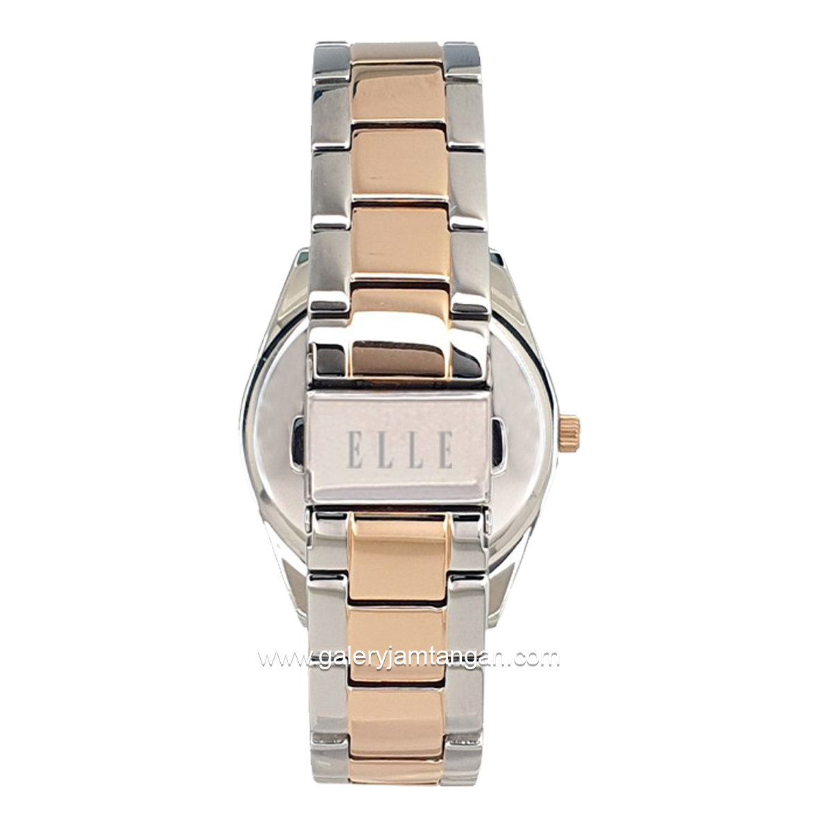 ELLE EL001-1SRG12B18 Silver Rosegold Stainless Steel