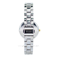 ELLE EL004-1G02B02 Silver Gold Dial White Stainless Steel