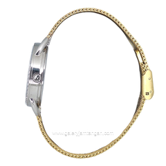 ELLE EL005-1G10M10 Gold Silver Dial Gold Shandrop Strap