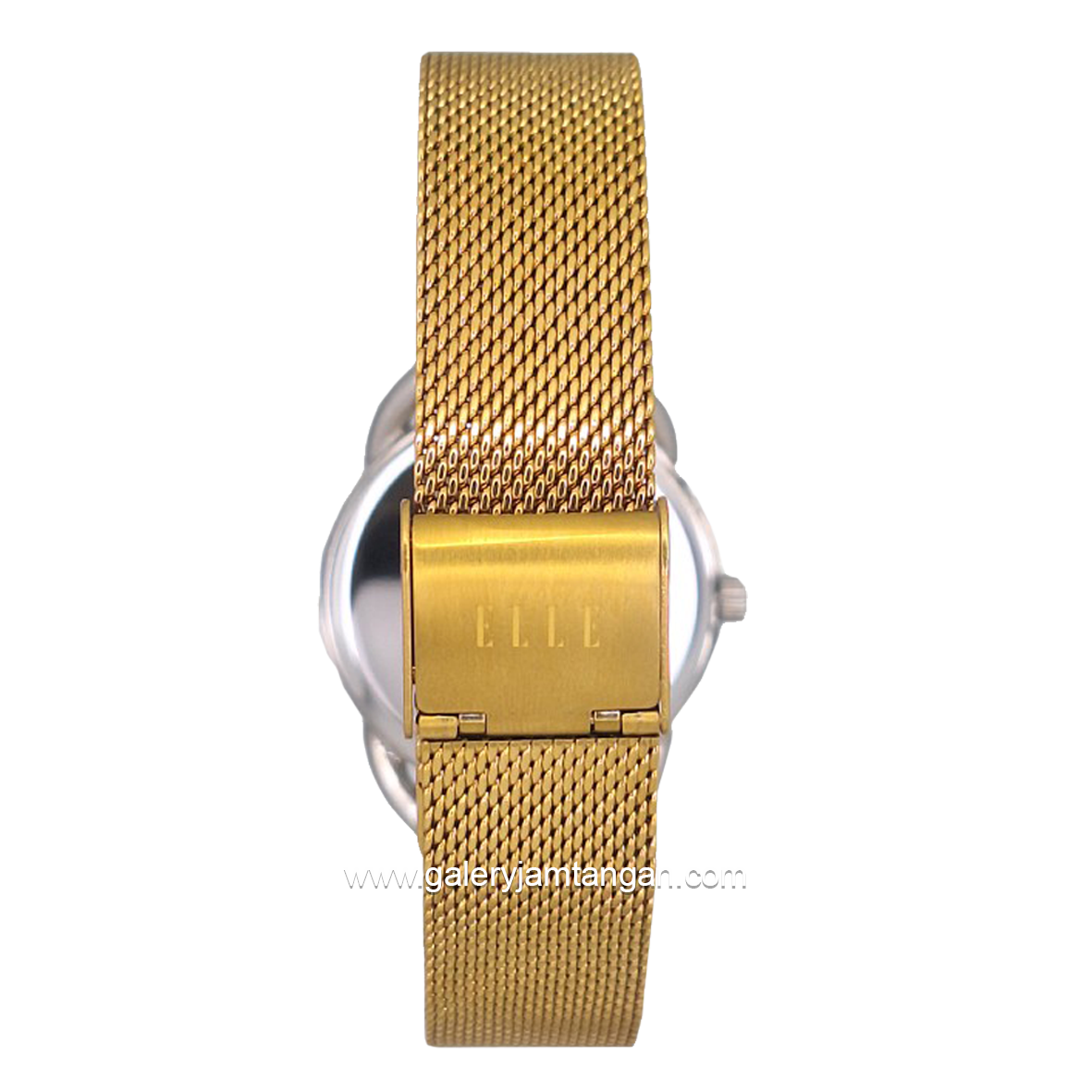 ELLE EL005-1G10M10 Gold Silver Dial Gold Shandrop Strap