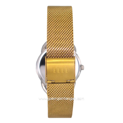 ELLE EL005-1G10M10 Gold Silver Dial Gold Shandrop Strap
