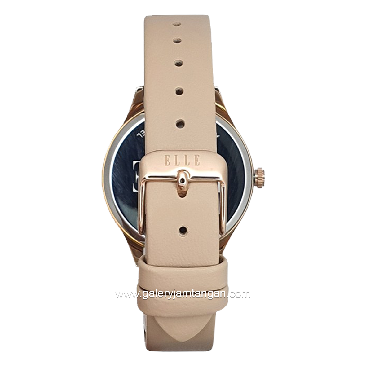 ELLE EL006-1RG02-L05 Brown Rosegold Leather Strap