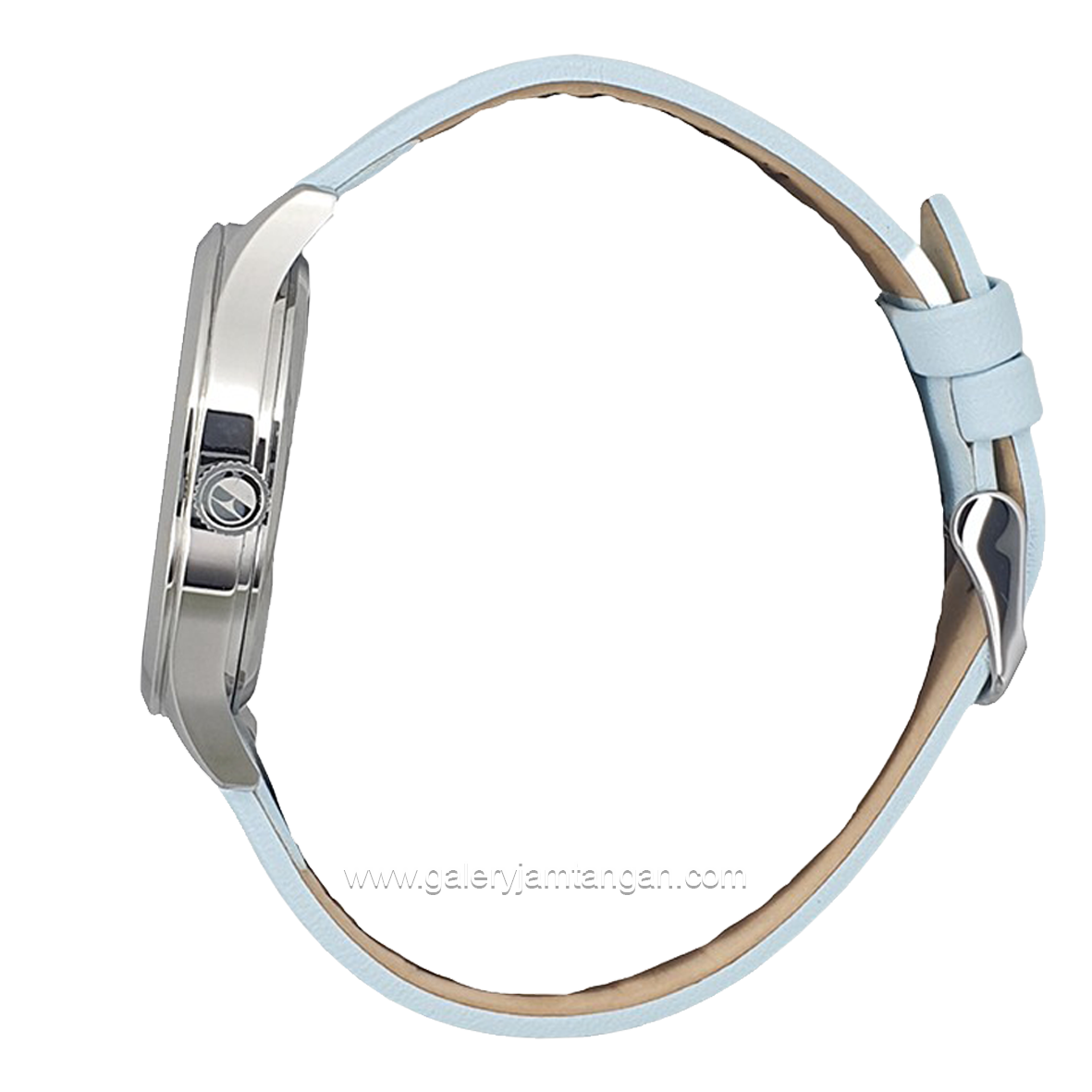 ELLE EL006-1S06-L06 Blue Silver Leather Strap