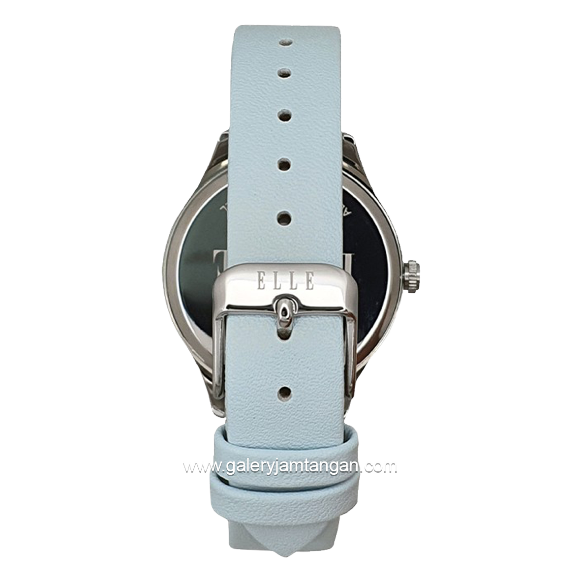ELLE EL006-1S06-L06 Blue Silver Leather Strap