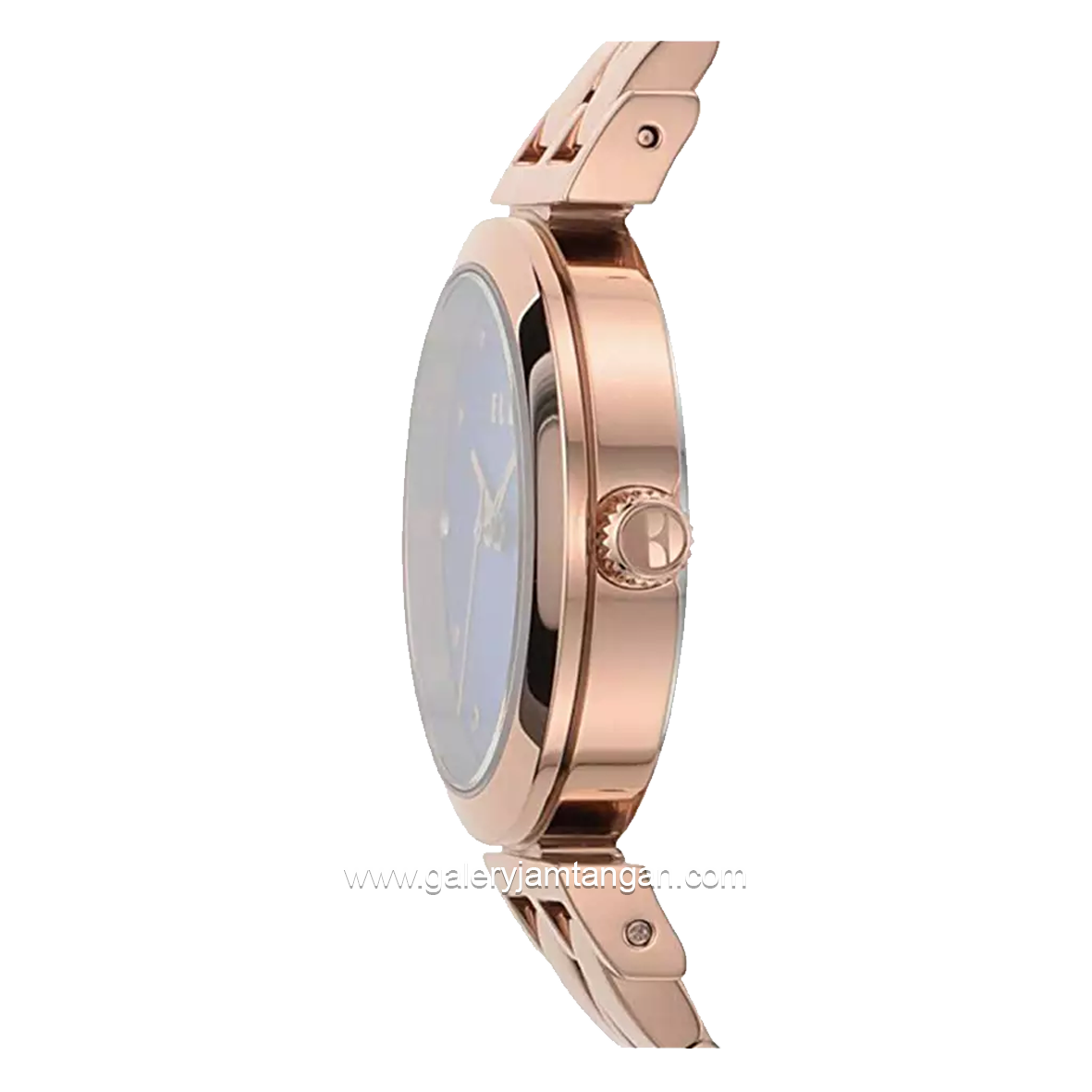 ELLE ELL21010 Laddies Rosegold Dial Blue Stainless Steel Strap