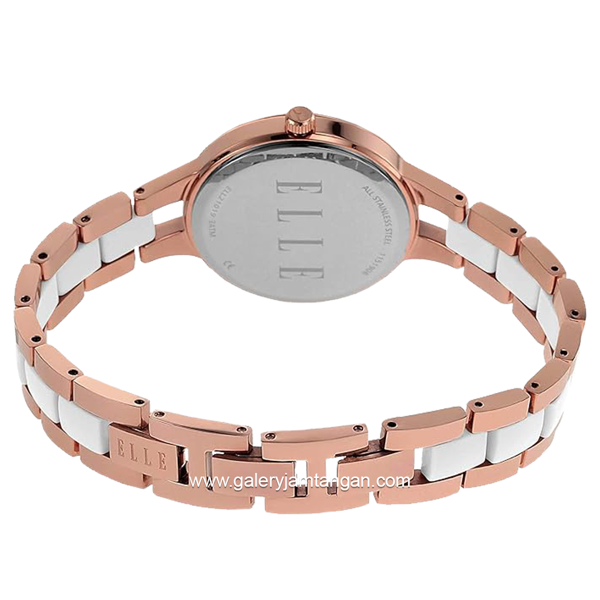 ELLE ELL21019 Laddies Rosegold Combinasi White Stainless Steel