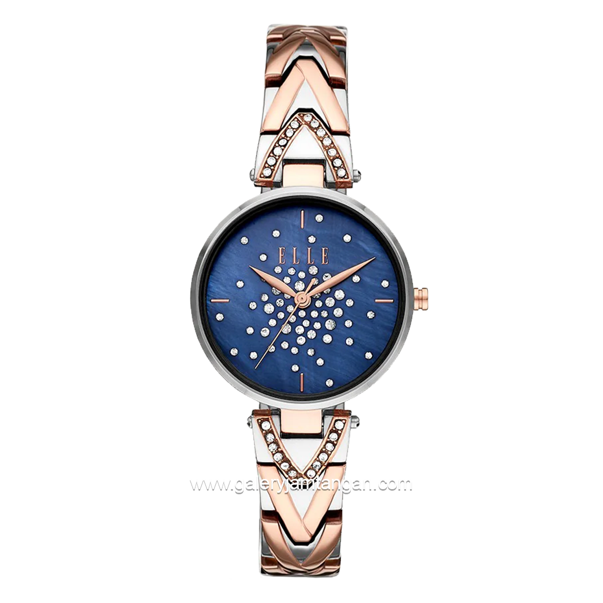 ELLE ELL21042 Laddies Silver Combinasi Rosegold Stainless Steel