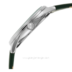 ELLE ELL21044 Laddies Green Silver Dial Green Leather Strap