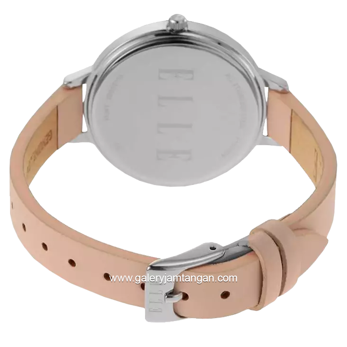 ELLE ELL25007 Laddies Pink Silver Leather Strap