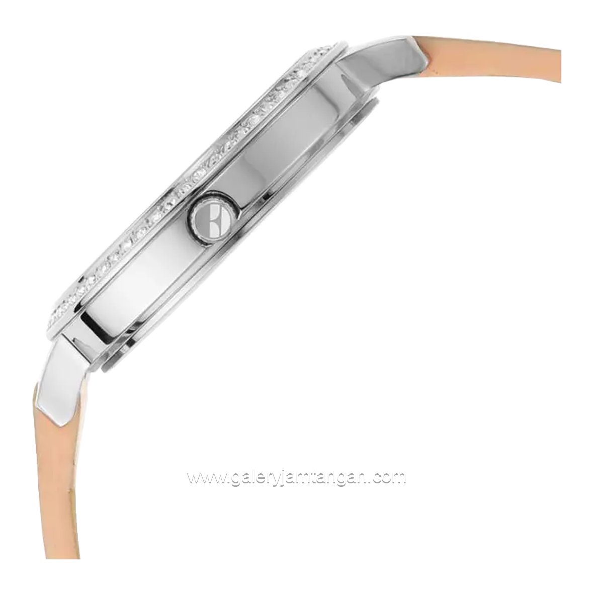 ELLE ELL25007 Laddies Pink Silver Leather Strap
