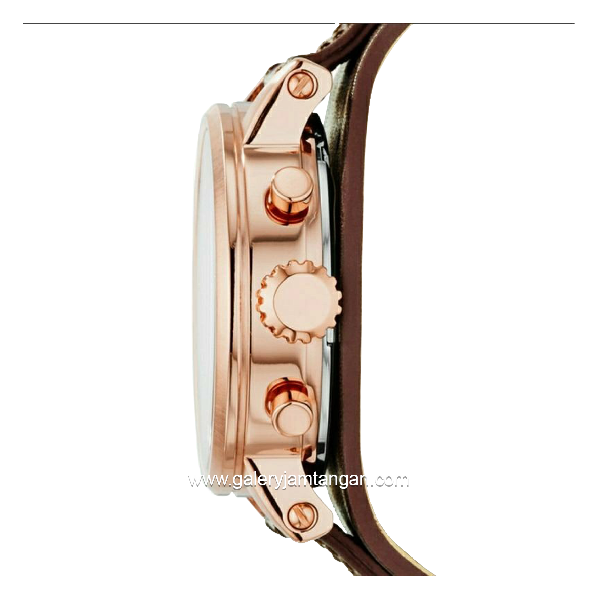 FOSSIL ES3616 Original Boyfriend Chronograph Raisin Leather Strap