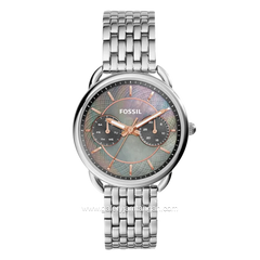 FOSSIL TAILOR ES3911 Silver Dial Black MOP Stainless Steel