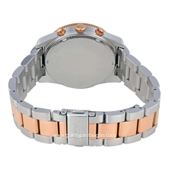FOSSIL SCARLETTE ES4135 Ladies Silver Dial Dual Tone Stainless Steel Strap
