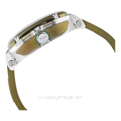 Expedition E 3008 G Chronograph Full Green Rubber Strap