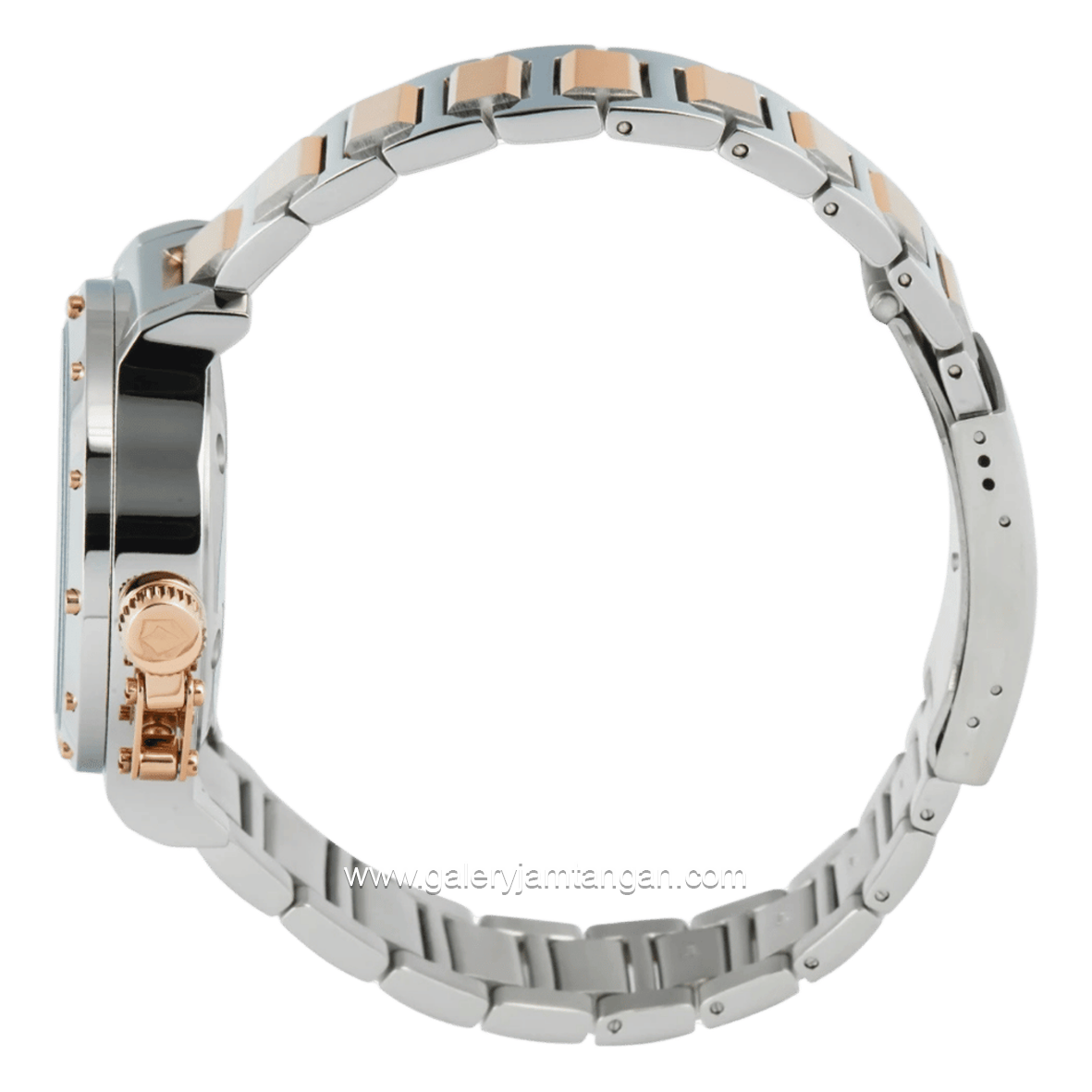 EXPEDITION E 6381 BFBTRSL1 Silver Rosegold Stainless Steel Strap