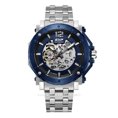 Expedition E 6402 M Automatic Silver Ring Blue Stainless Steel
