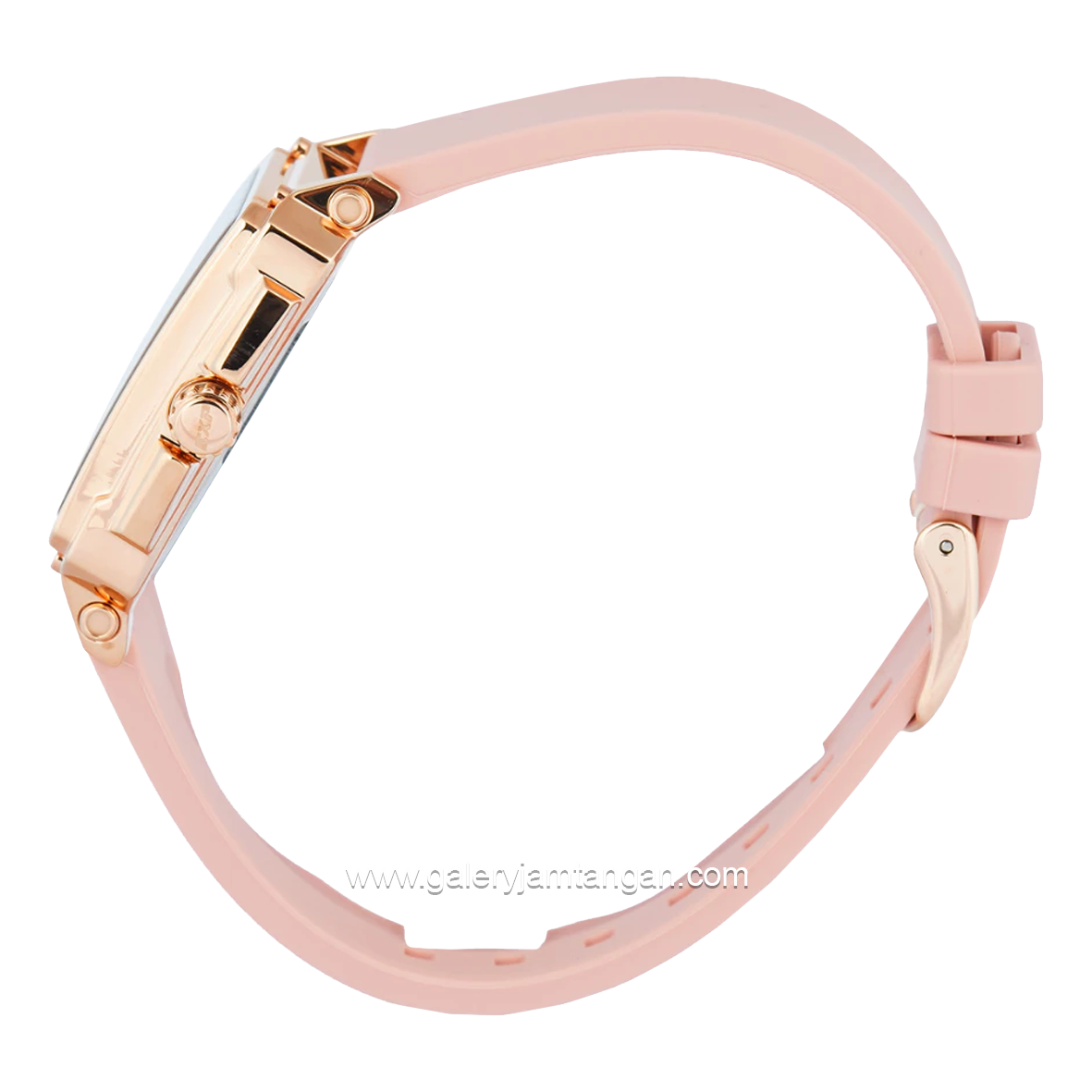 Expedition E 6618 B Multifunction Pink Rosegold Rubber Strap